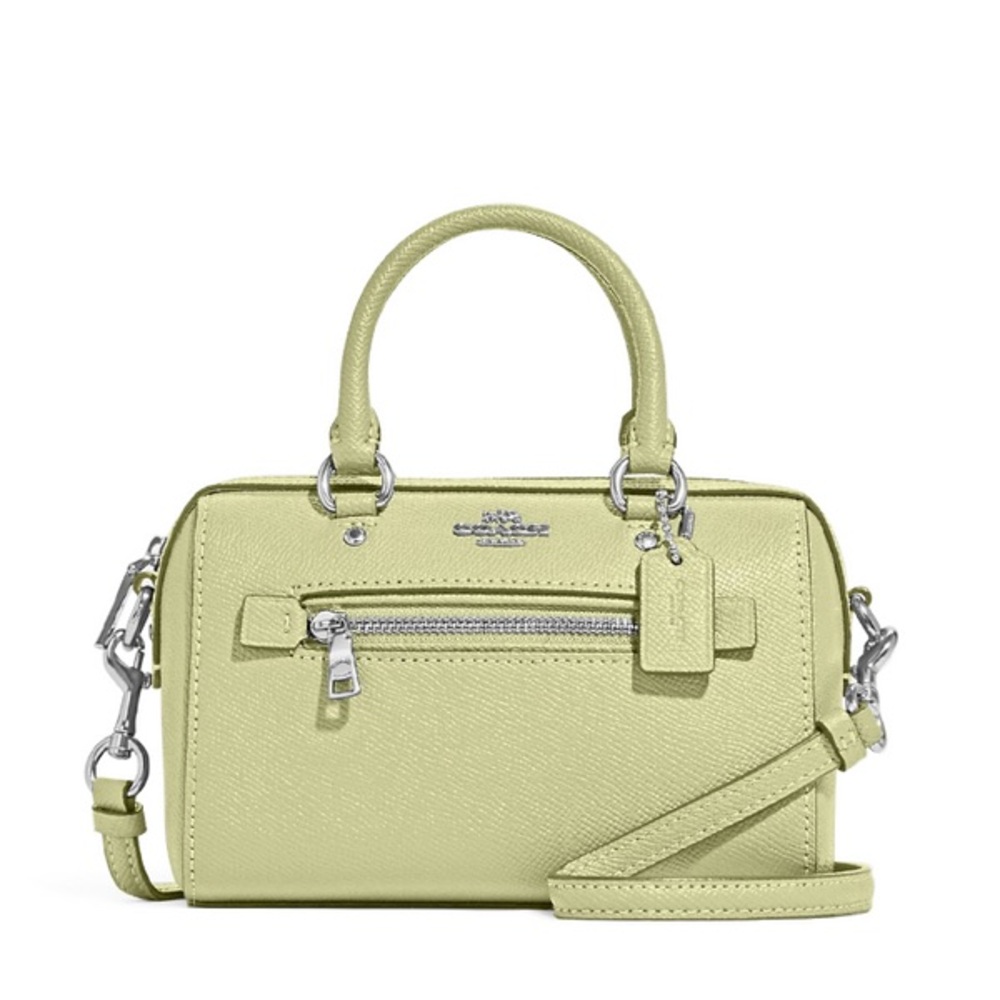 Coach Mini Rowan Crossbody Pale Lime